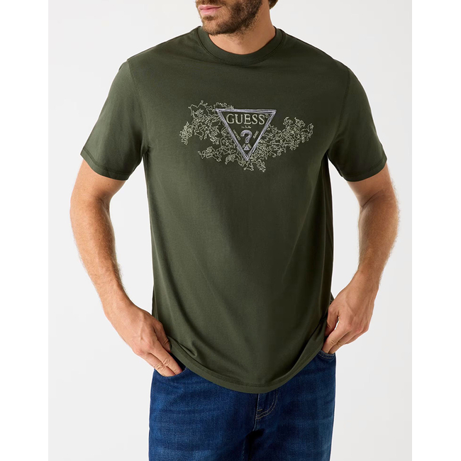 Product GUESS CN SS EMBROIDERY TRIANGLE TEE ΜΠΛΟΥΖΑ ΑΝΔΡΙΚΟ base image