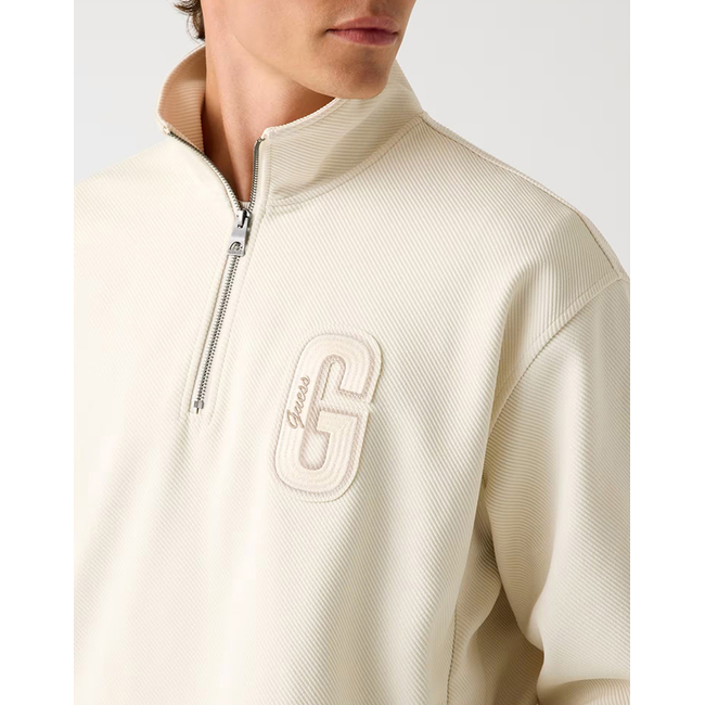 Product GUESS HARRIS TWILL ZIP MOCK NECK ΦΟΥΤΕΡ ΑΝΔΡΙΚΟ base image