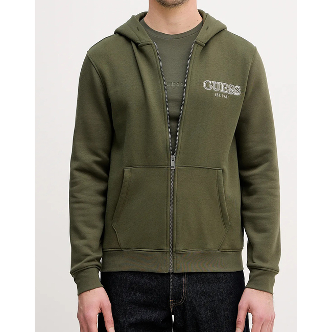 Product GUESS ZIP BASIC SWEATSHIRT ΦΟΥΤΕΡ ΑΝΔΡΙΚΟ base image