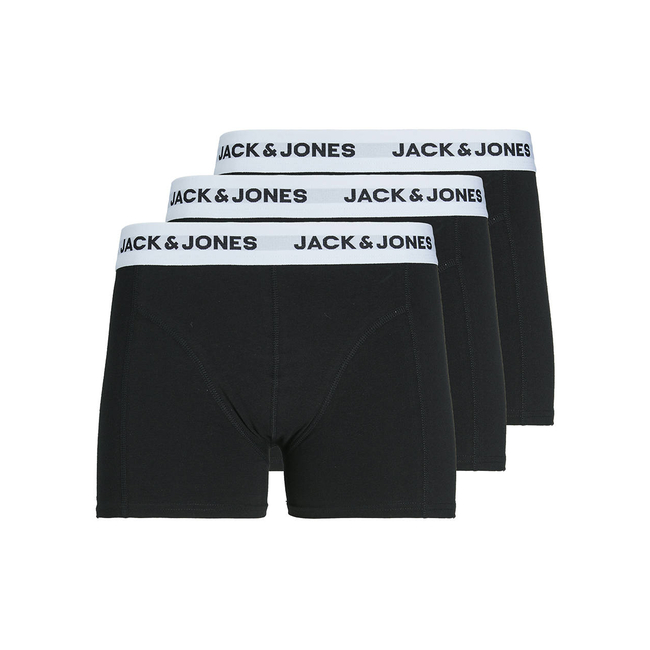 Product JACK&JONES JACBASIC WHITE WB TRUNKS 3 PACK SN base image