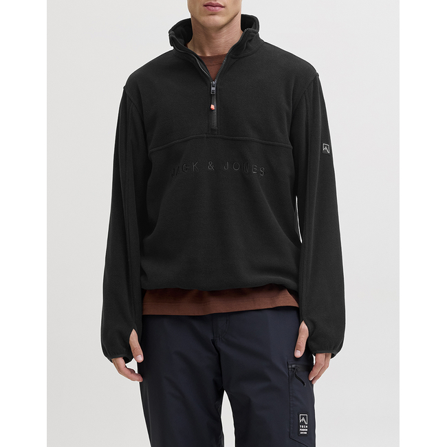 Product JACK&JONES JJALPES HALF ZIP FLEECE JACKET AW25 base image