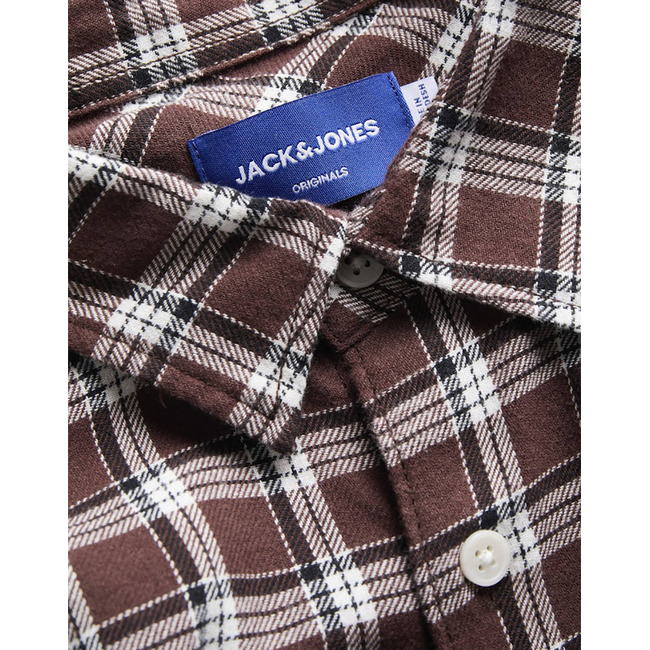 Product JACK&JONES JORJOSHUA FLANNEL CHECK SHIRT LS LN base image