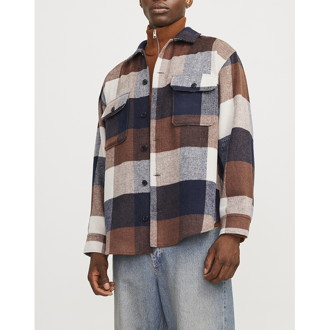 Product JACK&JONES JJEBRADLEY OLLIE OVERSHIRT LS NOOS base image