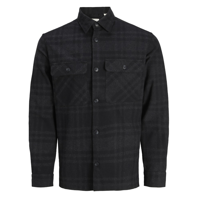 Product JACK&JONES JPRRAYLE MELANGE CHECK L/S OVERSHIRT SN base image