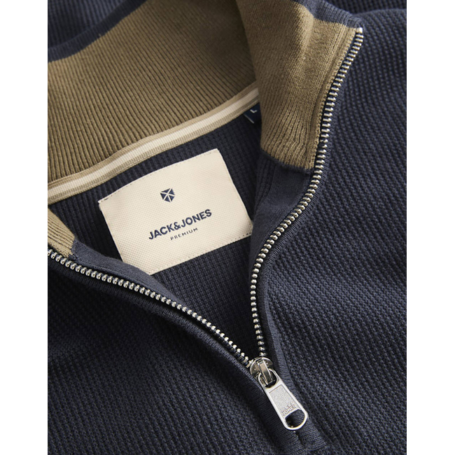 Product JACK&JONES JPRBLUREX KNIT HALF ZIP LN base image