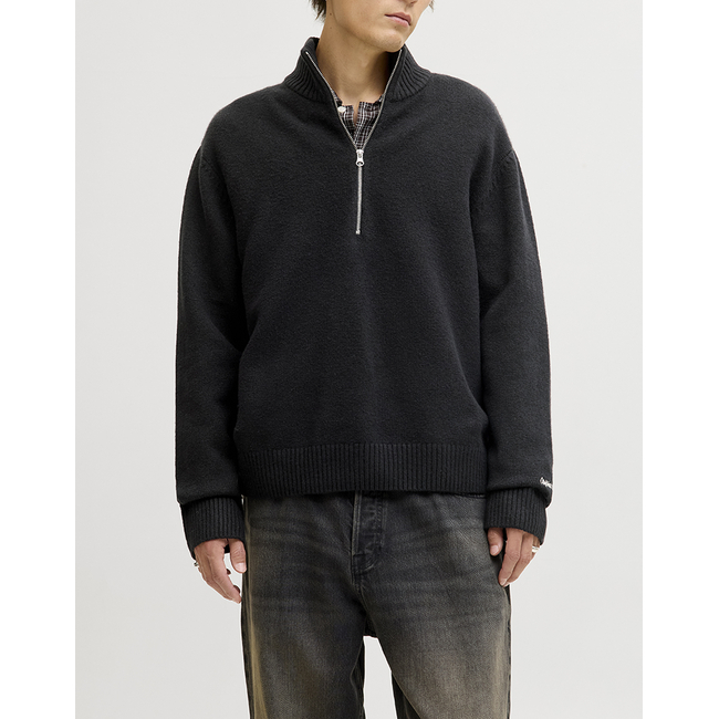 Product JACK&JONES JORNORREBRO KNIT HALF ZIP SN base image