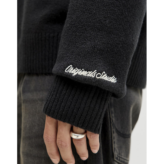 Product JACK&JONES JORNORREBRO KNIT HALF ZIP SN base image