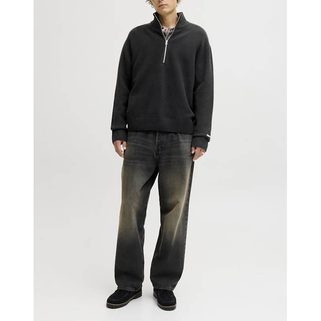 Product JACK&JONES JORNORREBRO KNIT HALF ZIP SN base image