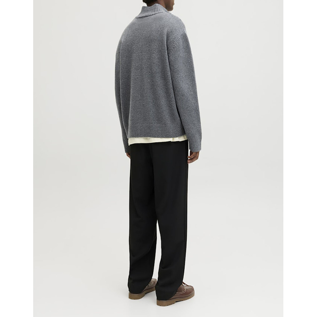Product JACK&JONES JORNORREBRO KNIT HALF ZIP SN base image