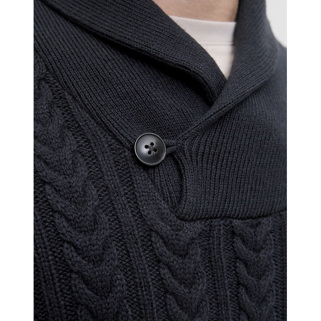 Product JACK&JONES JPRBLUSEAN KNIT CABLE SHAWL NECK base image