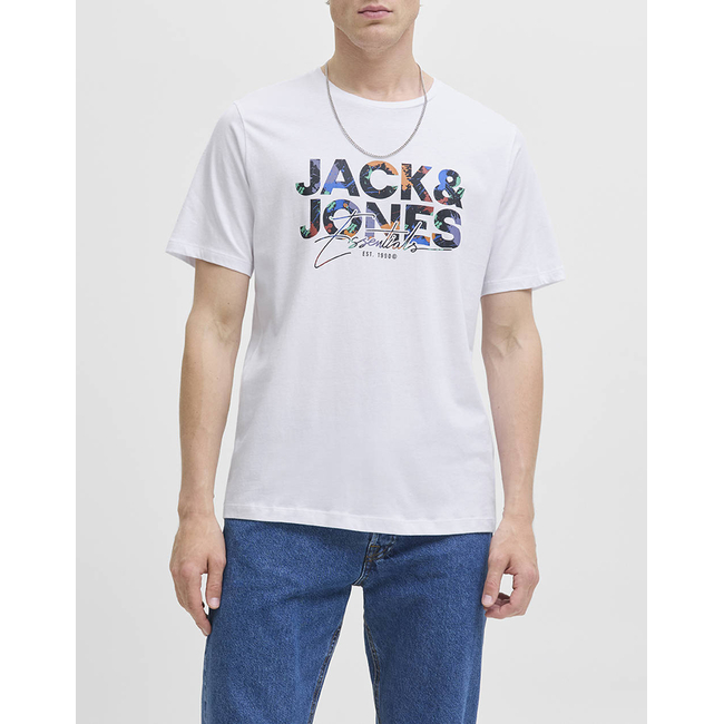 Product JACK&JONES JJGEPLAS TEE SS CREW NECK LN base image