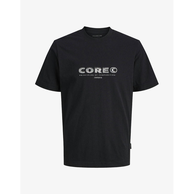 Product JACK&JONES JCOSTANCE FRONT TEXT TEE SS CREW NECK base image