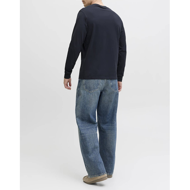 Product JACK&JONES JJHAYATO TEE LS CREW NECK BTS base image