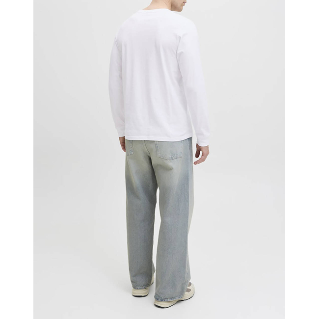 Product JACK&JONES JJHAYATO TEE LS CREW NECK BTS base image