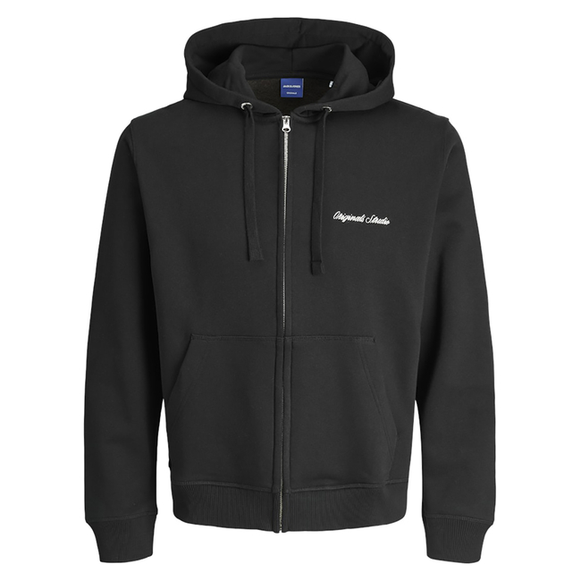 Product JACK&JONES JORNORREBRO EMB SWEAT ZIP HOOD NOOS base image