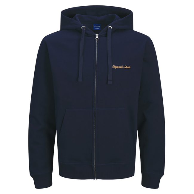 Product JACK&JONES JORNORREBRO EMB SWEAT ZIP HOOD NOOS base image