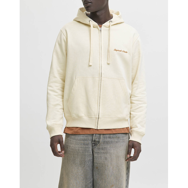 Product JACK&JONES JORNORREBRO EMB SWEAT ZIP HOOD NOOS base image