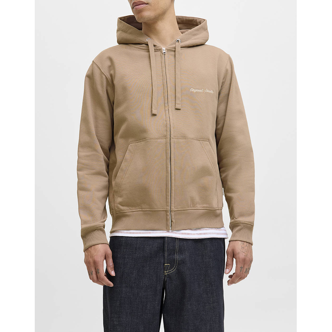 Product JACK&JONES JORNORREBRO EMB SWEAT ZIP HOOD NOOS base image