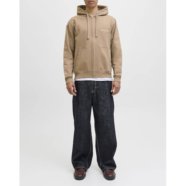 Product JACK&JONES JORNORREBRO EMB SWEAT ZIP HOOD NOOS base image
