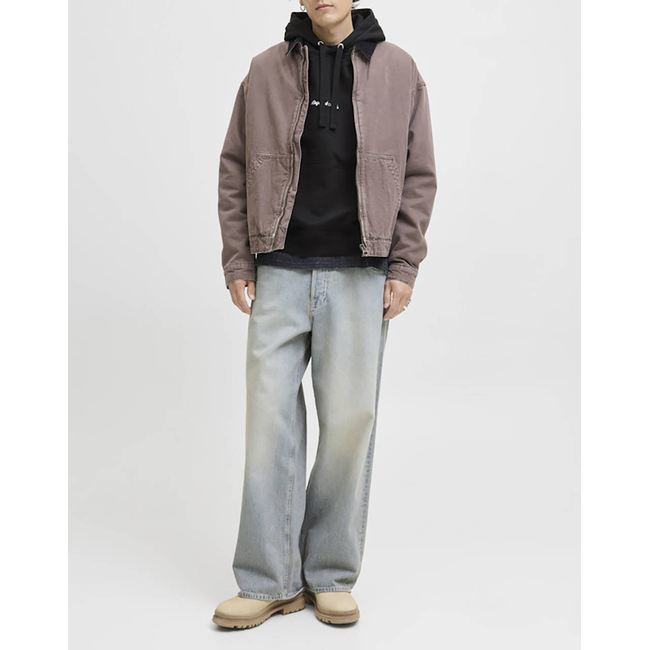 Product JACK&JONES JORNORREBRO EMB SWEAT HOOD NOOS base image