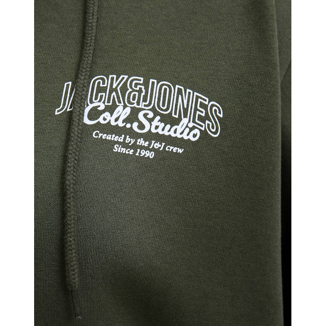 Product JACK&JONES JJMAKOTO SWEAT ZIP HOOD PLS base image