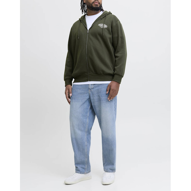 Product JACK&JONES JJMAKOTO SWEAT ZIP HOOD PLS base image