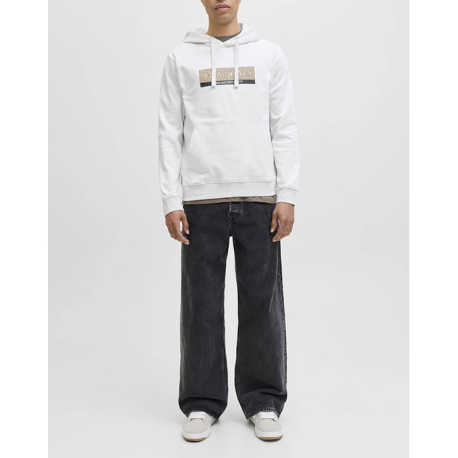 Product JACK&JONES JORINWOOD BLOCK BRANDING SWEAT HOOD base image