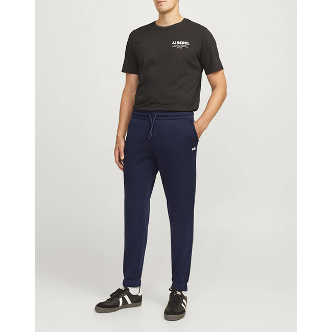 Product JJREBEL JREBGORM REG REBEL LOGO SWEAT PANTS NOOS base image