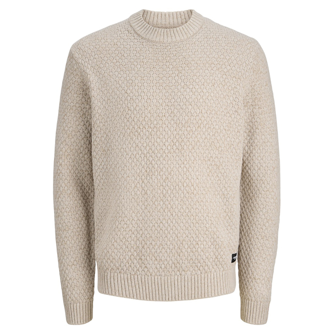 Product JJREBEL JREBBLAZE KNIT CREW NECK base image