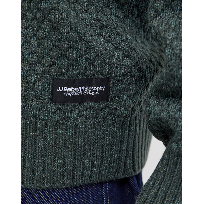 Product JJREBEL JREBBLAZE KNIT CREW NECK base image