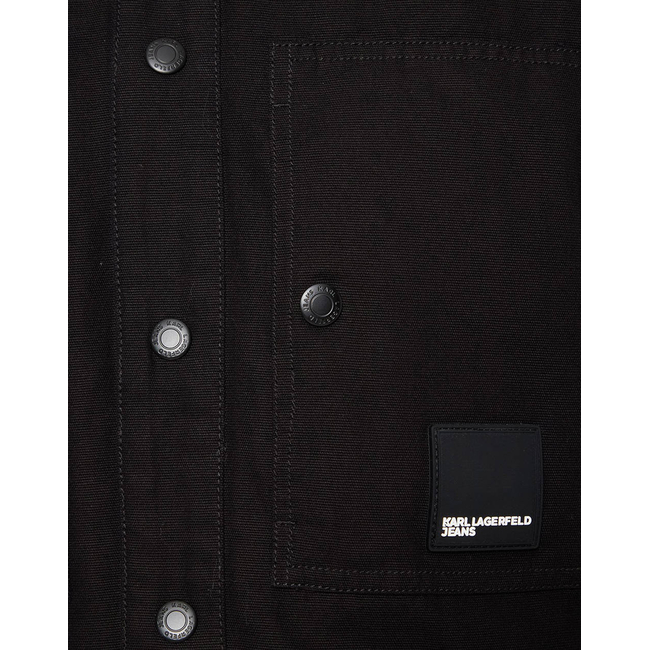 Product KARL LAGERFELD JEANS KLJ CANVAS OVERSHIRT JACKET base image