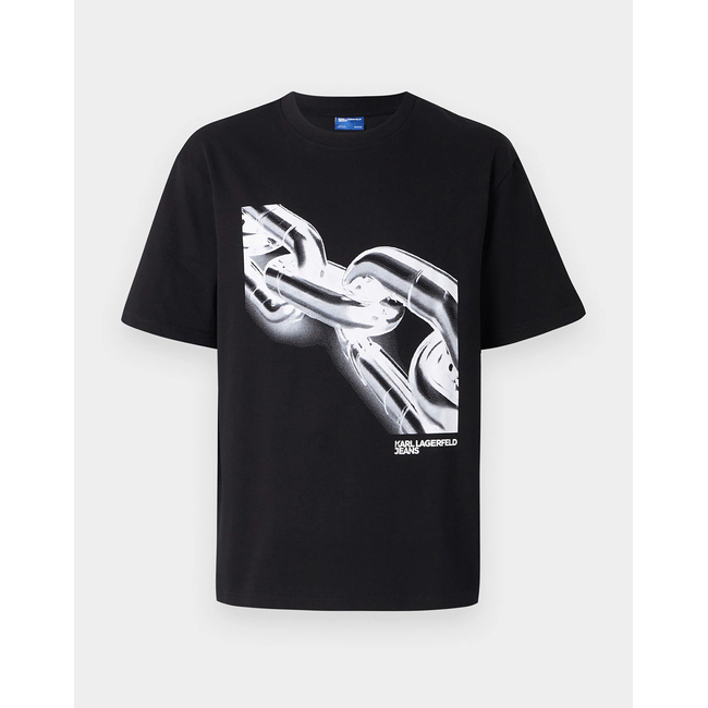 Product KARL LAGERFELD JEANS KLJ RELAX CHAIN TEE base image
