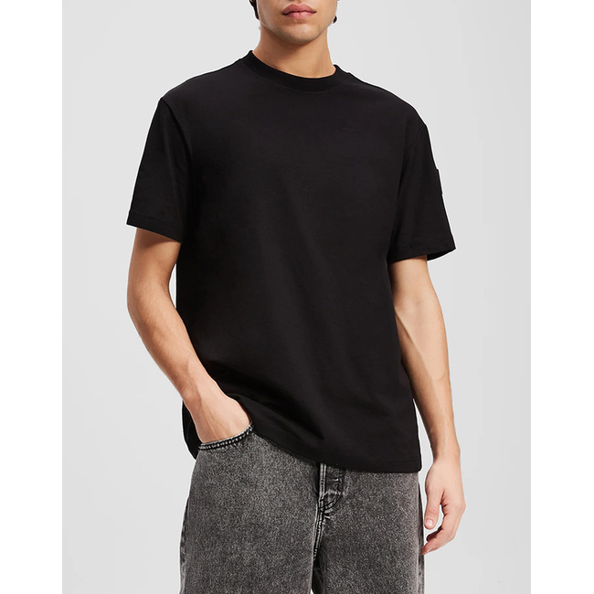 Product KARL LAGERFELD JEANS KLJ REG RUBBER PATCH TEE base image