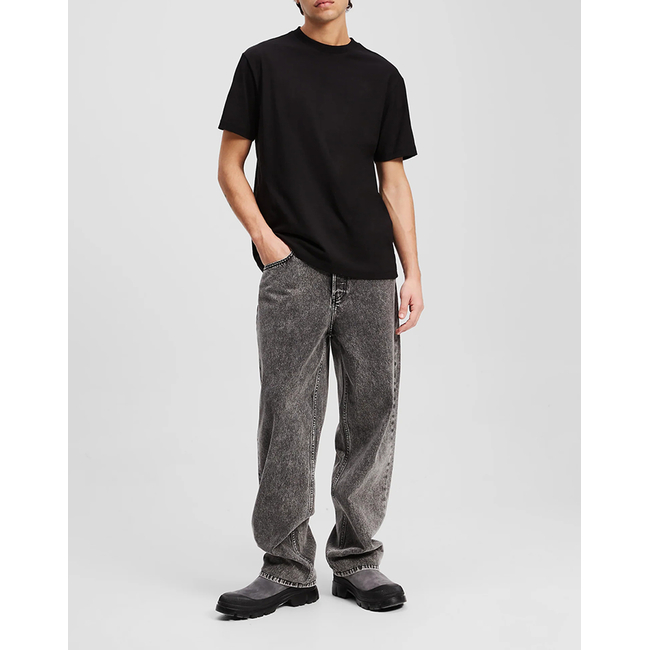 Product KARL LAGERFELD JEANS KLJ REG RUBBER PATCH TEE base image