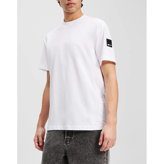 Product KARL LAGERFELD JEANS KLJ REG RUBBER PATCH TEE base image