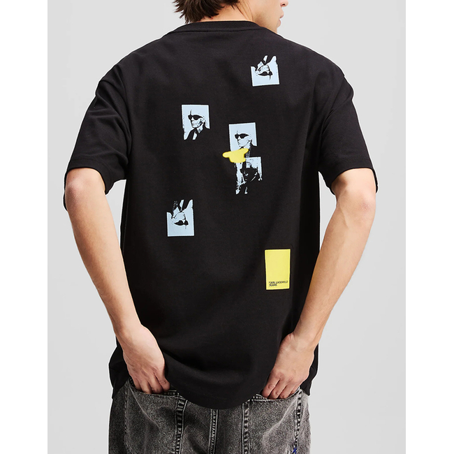 Product KARL LAGERFELD JEANS KLJ RELAX REPEATED KARL TEE base image