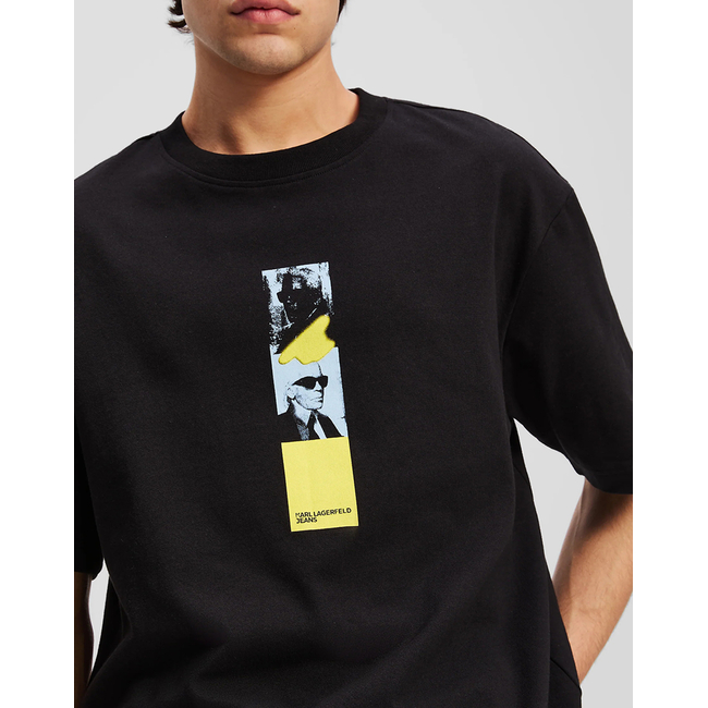 Product KARL LAGERFELD JEANS KLJ RELAX REPEATED KARL TEE base image