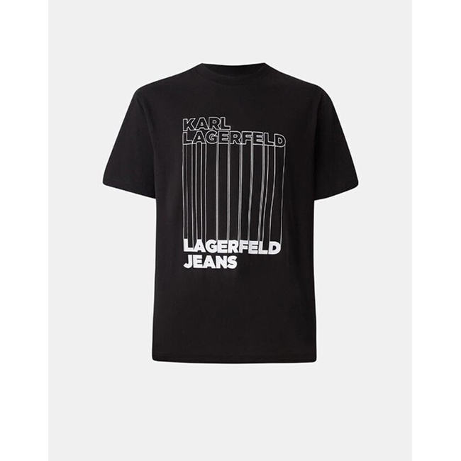 Product KARL LAGERFELD JEANS KLJ REG BARCODE TEE base image