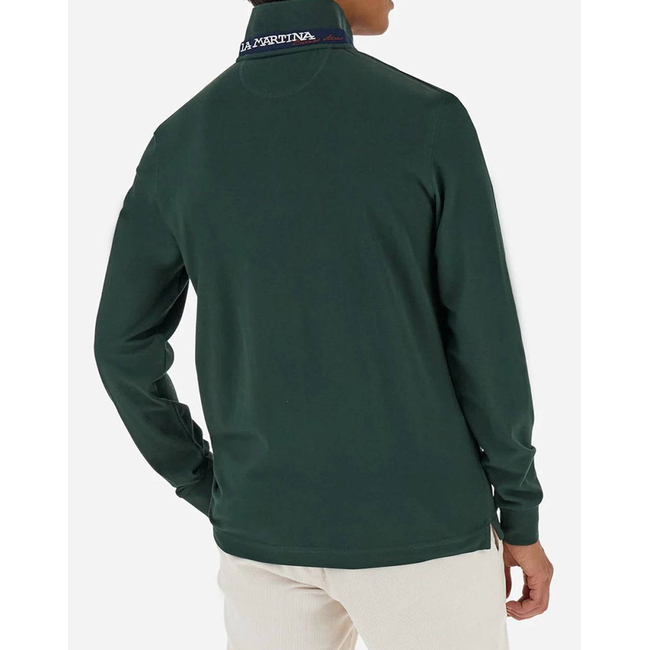 Product LAMARTINA POLO SHIRT MAN L/S POLO PIQUET STRETCH base image