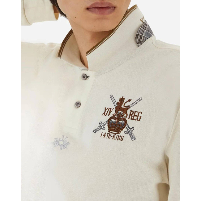 Product LAMARTINA MAN POLO L/S PIQUET STRETCH base image