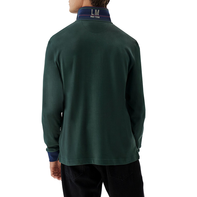 Product LA MARTINA ΜΠΛΟΥΖΑ ΠΟΛΟ ΜΜ MAN L/S POLO HEAVY JERSEY base image