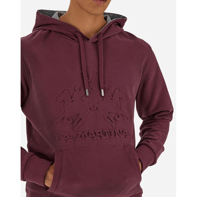 Product LA MARTINA ΜΠΛΟΥΖΑ ΦΟΥΤΕΡ ΜΜ MAN HOODIE SWEATSHIRT HEAVY FR base image