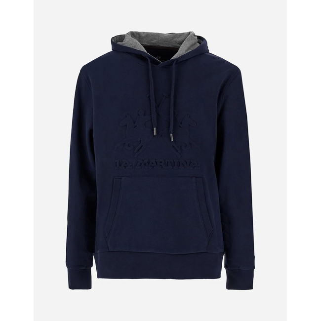 Product LA MARTINA ΜΠΛΟΥΖΑ ΦΟΥΤΕΡ ΜΜ MAN HOODIE SWEATSHIRT HEAVY FR base image