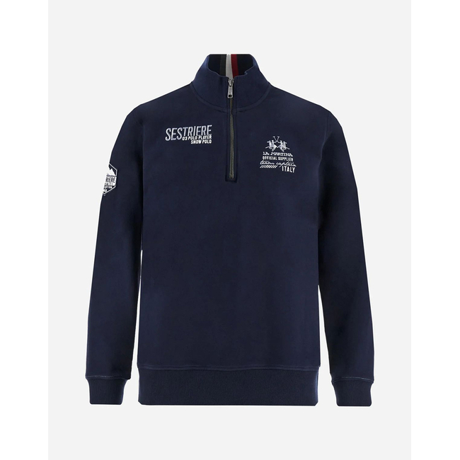 Product LA MARTINA ΜΠΛΟΥΖΑ ΦΟΥΤΕΡ ΜΜ MAN HALF ZIP SWEATSHIRT HEAVY base image