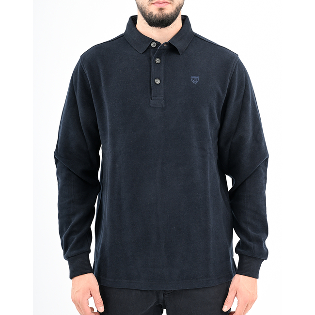 Product LEXTON POLO BUTTON SWEATSHIRT base image