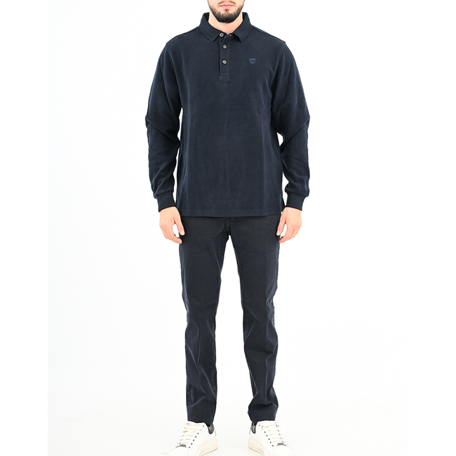 Product LEXTON POLO BUTTON SWEATSHIRT base image