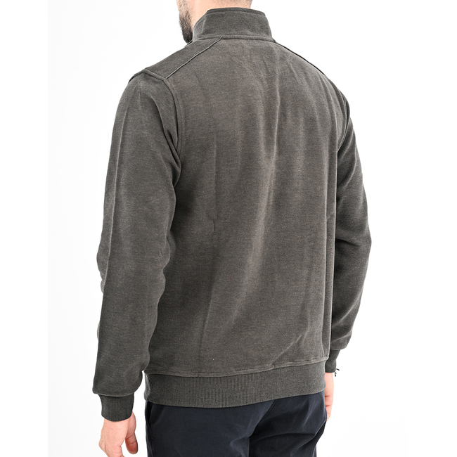 Product LEXTON POLO ZIP SWEATSHIRT 70% COTTON-30% POLYESTER. base image