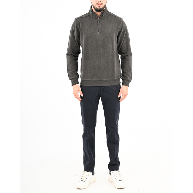 Product LEXTON POLO ZIP SWEATSHIRT 70% COTTON-30% POLYESTER. base image