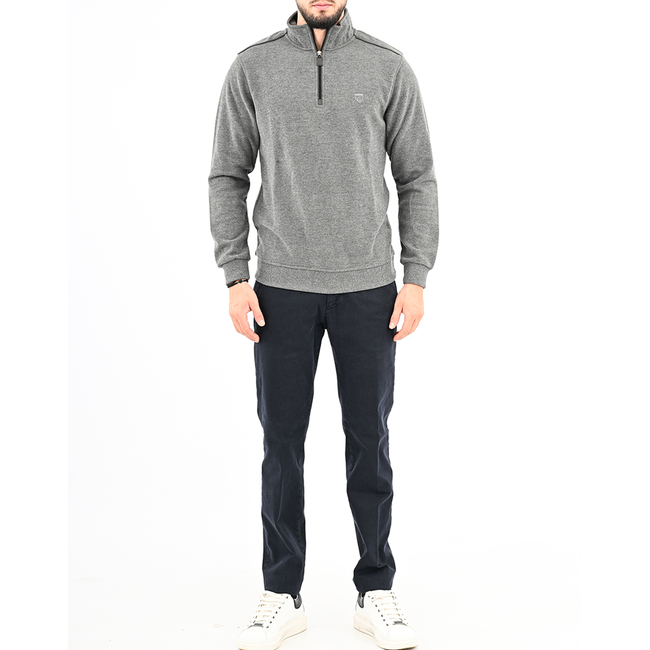 Product LEXTON POLO ZIP SWEATSHIRT 70% COTTON-30% POLYESTER. base image