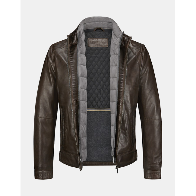 Product MILESTONE He-Lederjacke Nappa base image